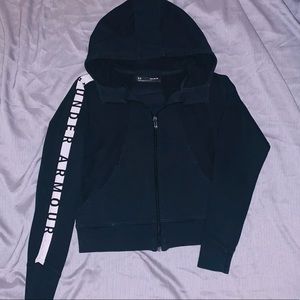 Under armor zip up hoodie